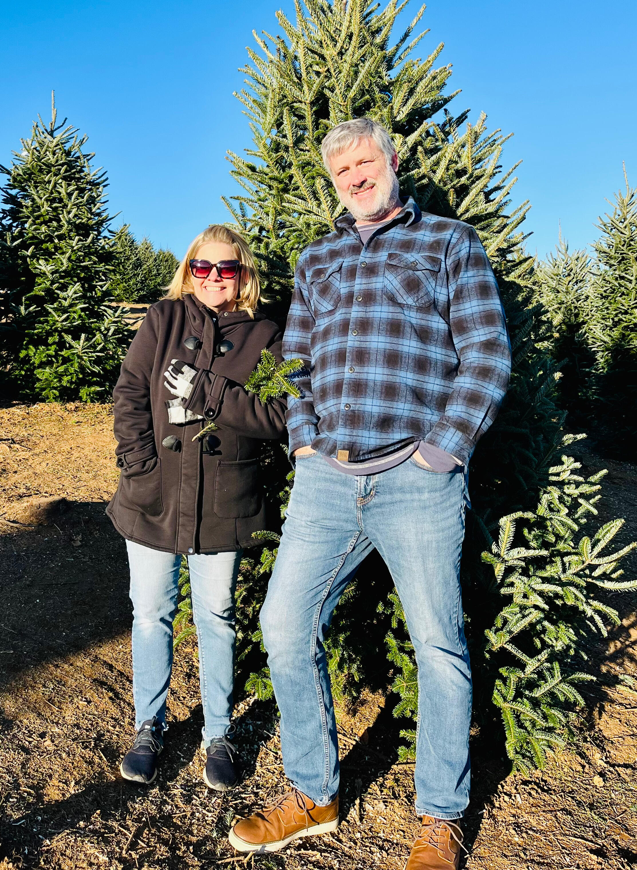 April & Kevin at their favorite spot, the mountains of Western North Carolina
